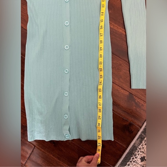 Zara Ribbed Knit Polo dress - Picture 9 of 9